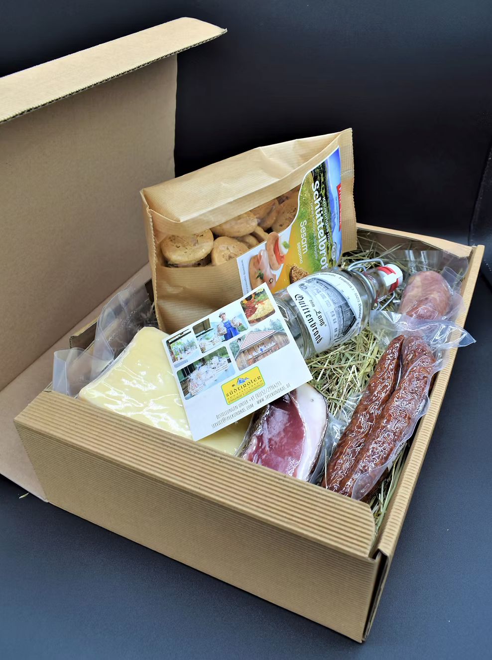 "Die deftige"-Geschenkbox
