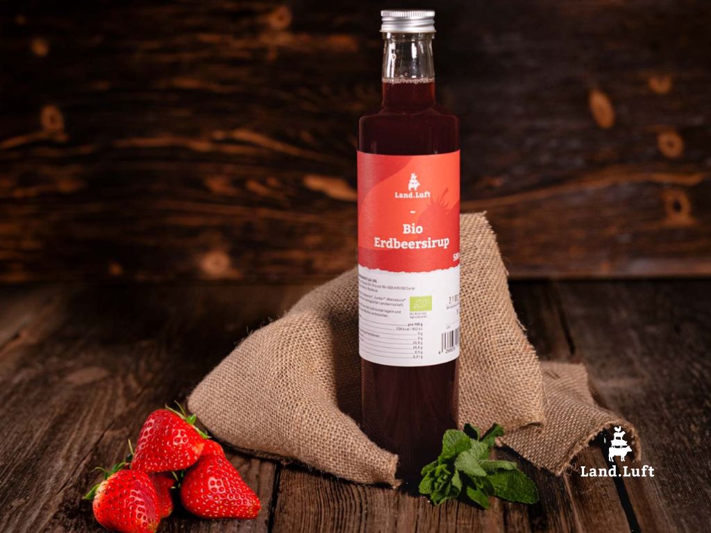 Erdbeersirup