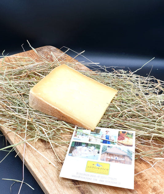 6.Monate gereifter Bergkäse aus dem Allgäu.Angenehm würzig und fest