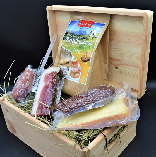 Geschenk- Holzkiste klein